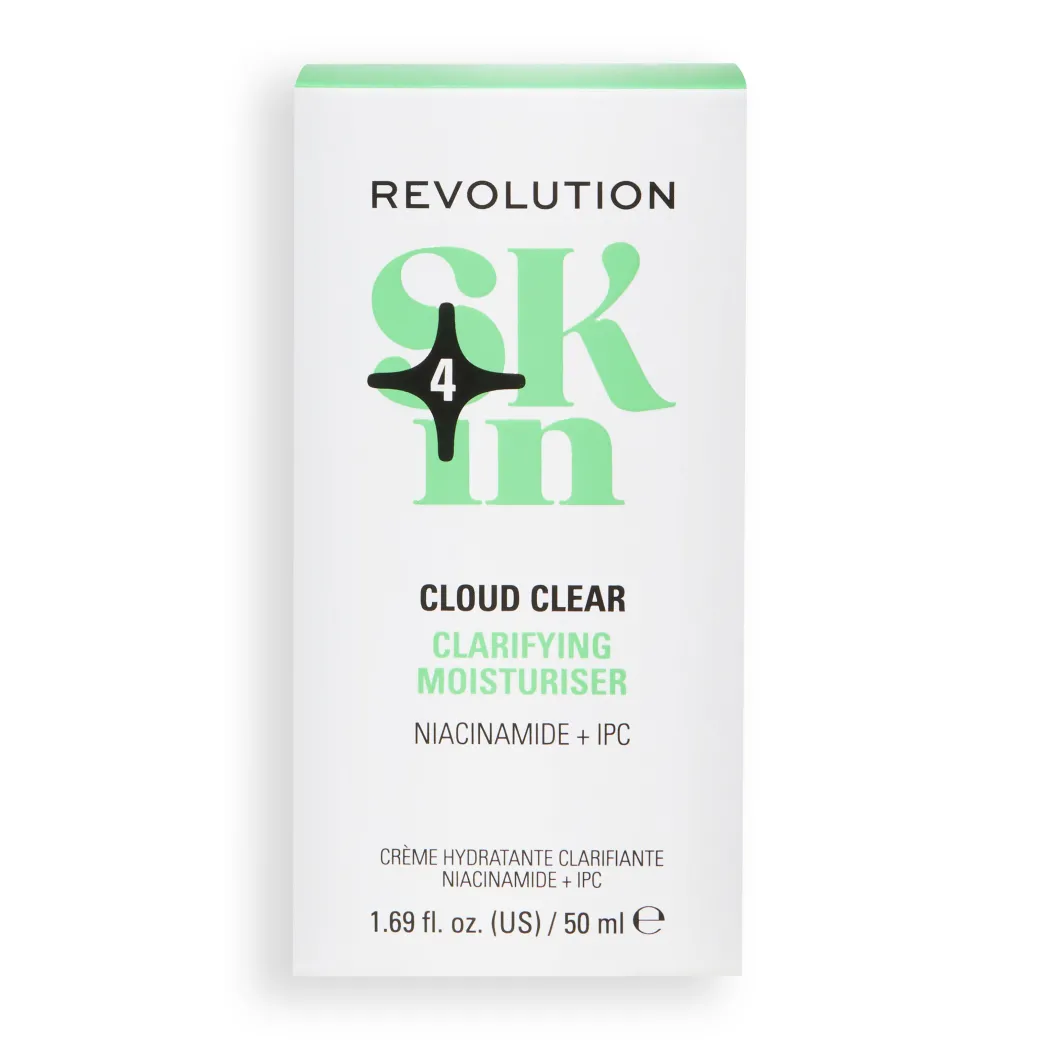Revolution Skin Cloud Clear Niacinamide & IPC Clarifying Moisturiser 50ml