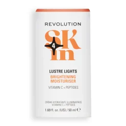 Revolution Skin Lustre Lights Vitamin C & Peptides Brightening Moisturiser 50ml