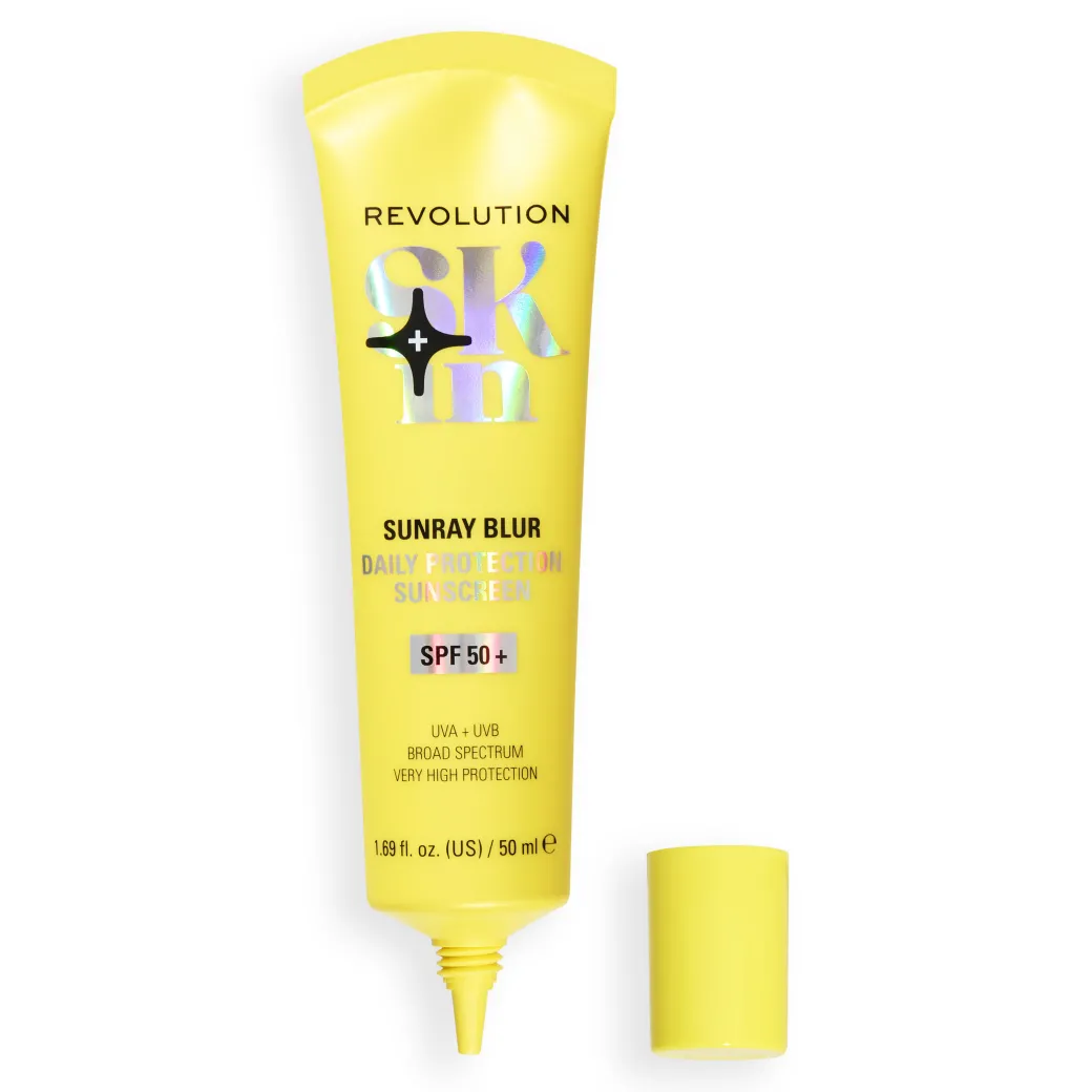 Revolution Skin Sunray Blur Daily Protection Sunscreen SPF 50+ with Niacinamide 50ml