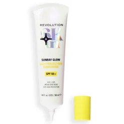Revolution Skin Sunray Glow Daily Protection Sunscreen SPF 50+ with Vitamin C 50ml