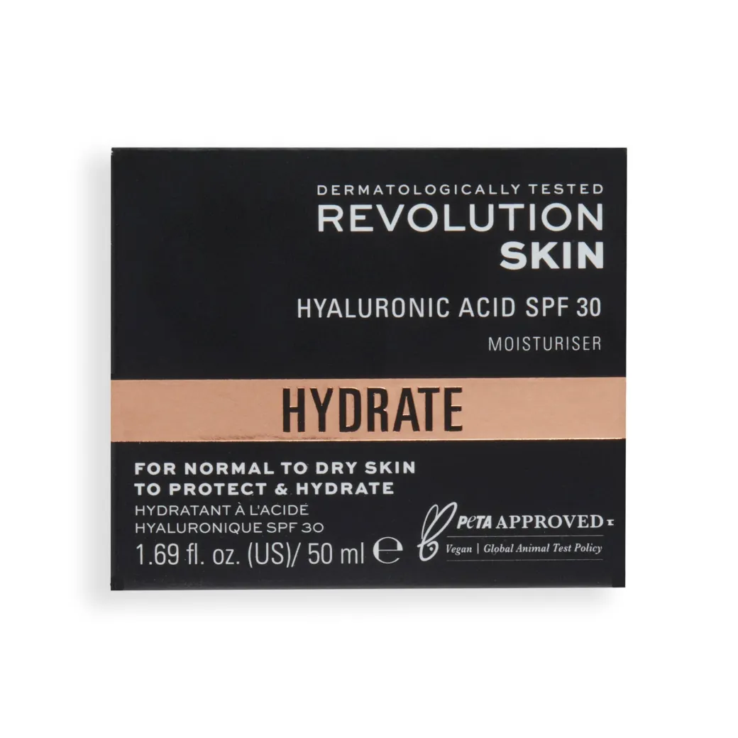 Revolution Skincare Hyaluronic Acid SPF 30 Moisturiser