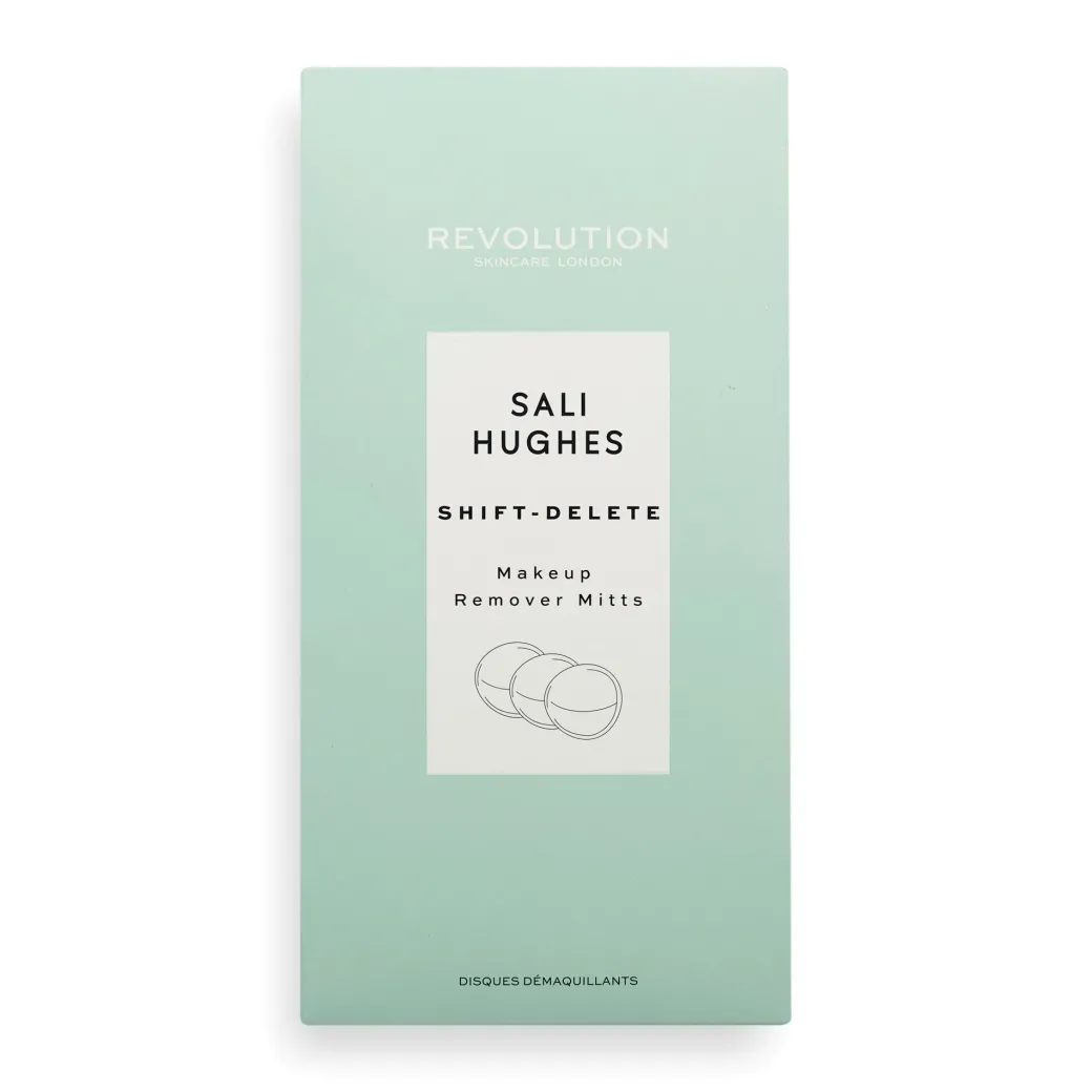 Revolution Skincare X Sali Hughes Shift-Delete Makeup Remover Mitts