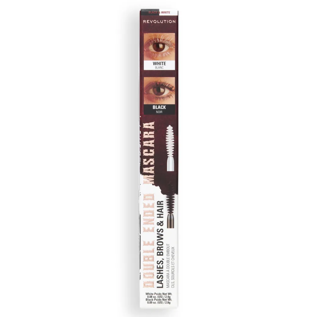 Revolution Truly Sinful Double Ended Black and White Mascara