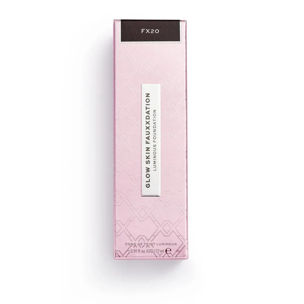 XX Revolution Glow Skin FauXXdation Foundation FX20 27ml